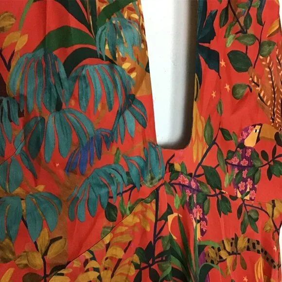 FARM RIO X Anthropologie Halter Maxi Dress - Picture 4 of 10